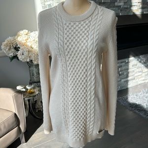 Burberry Ivory Tunic. Size M